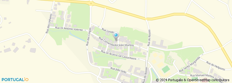 Mapa de Rua Comendador João Martins