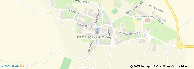 Mapa de Rua das Caldeiras