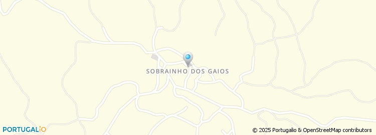 Mapa de Sobrainho dos Gaios