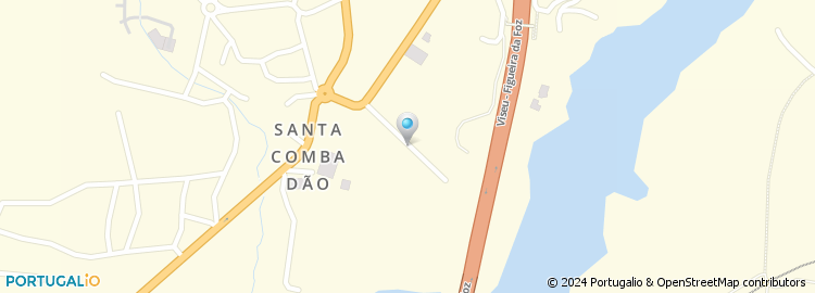 Mapa de Profiacademus - Escola Profissional de Santa Comba Dão, Unip., Lda