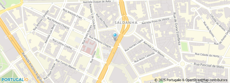 Mapa de Pull & Bear Portugal