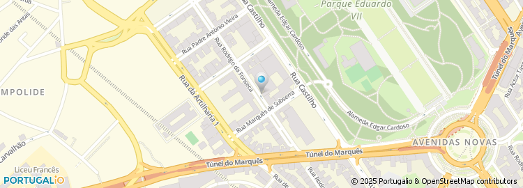 Mapa de Qp Investments, Lda