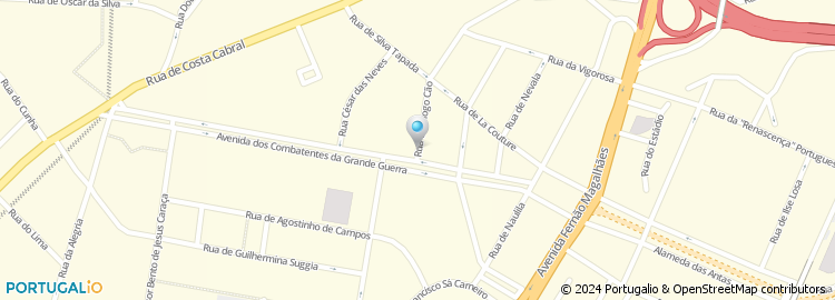 Mapa de Queiroz & Sousa Lima, Lda