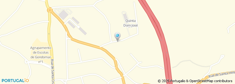 Mapa de Quinta D. José - Eventos, Lda