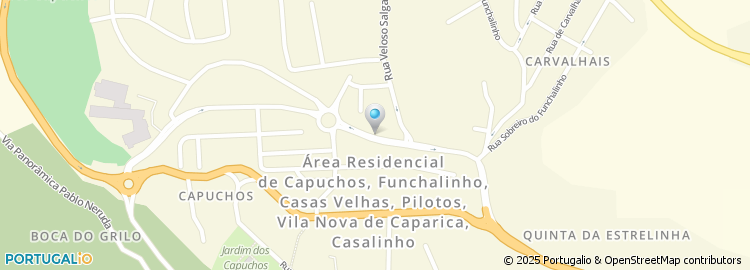 Mapa de Quinta da Aldeia - Catering, Lda