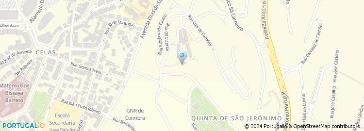 Mapa de Quinta da Machadinha - Hotelaria, Lda