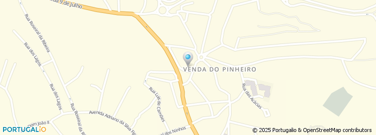 Mapa de Quinta da Paz, Unipessoal Lda