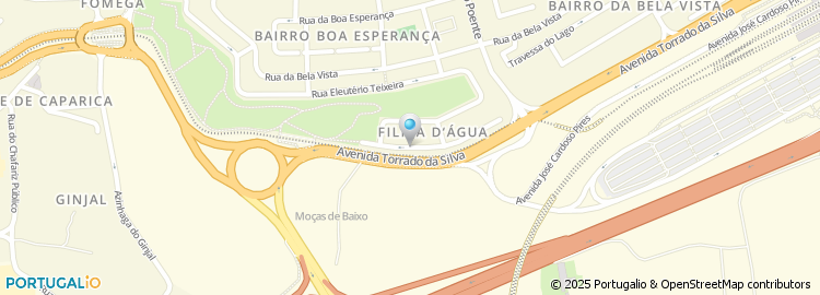 Mapa de Quinta das Peles, Centro Restauração e Conservação de Peles, Lda