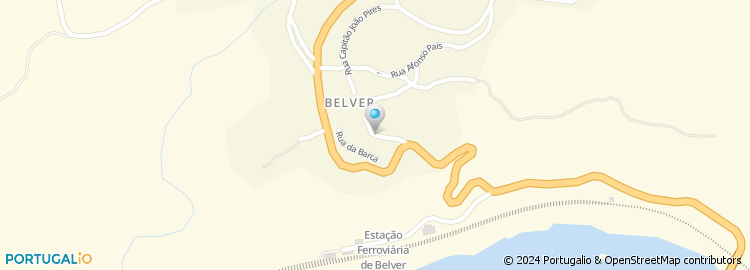 Mapa de Quinta do Belo - Ver - Indústria Hoteleira, Lda