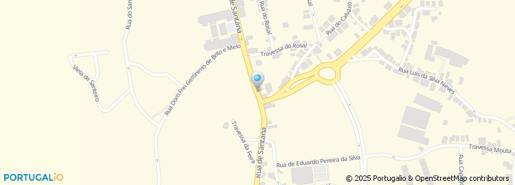 Mapa de Quiosque Santana, Lda