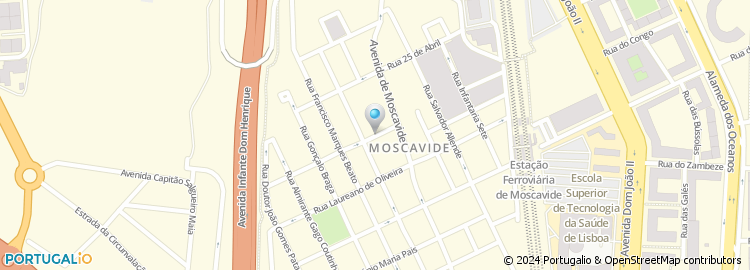 Mapa de Radio - Electro Reparadora Central de Moscavide, Lda