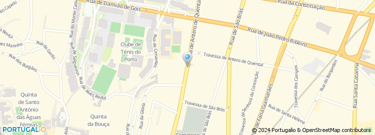 Mapa de Radio Taxis Os Unidos do Porto Automóveis de Aluguer para Turismo