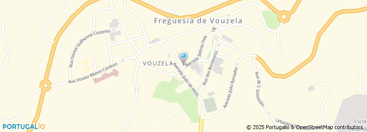 Mapa de Radio Vouzela