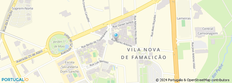 Mapa de Ramos, Carneiro & Ferreira, Lda