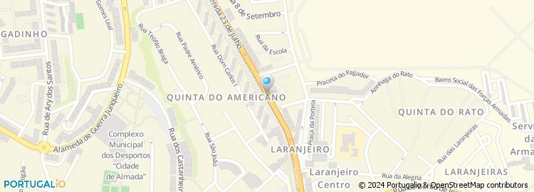 Mapa de Ramos & Pinheiro, Lda
