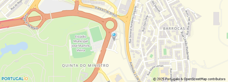 Mapa de Raul Abreu Santos - Construções, Lda