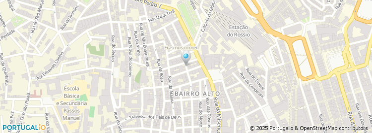 Mapa de Rebelo & Caeiro, Lda