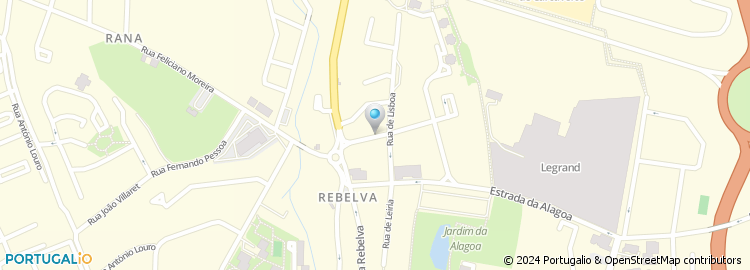 Mapa de Rebelsol - Soc. de Represent., Lda