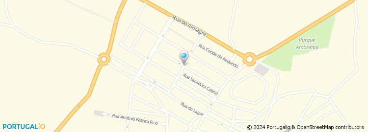 Mapa de Rua António Fernandes Piteira