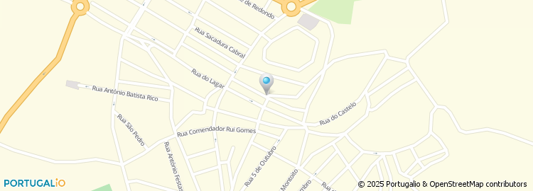 Mapa de Rua da Ruinha