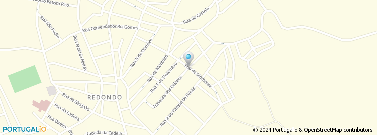 Mapa de Rua de Monsaraz