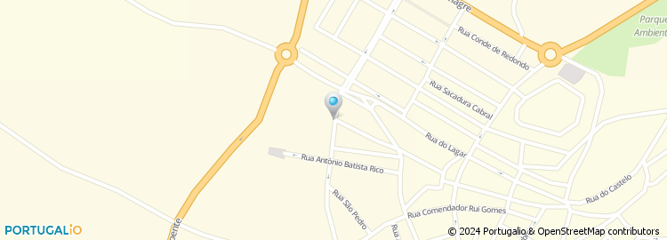 Mapa de Rua Padre Manuel Granja