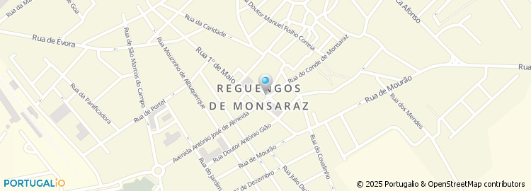 Mapa de Apartado 15, Reguengos de Monsaraz