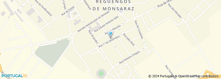 Mapa de Rua Doutor Manuel Caetano Frazão