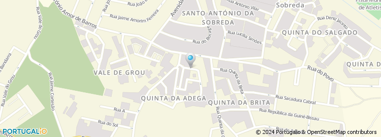 Mapa de Reinaldo Ferreira Frade, Unipessoal Lda