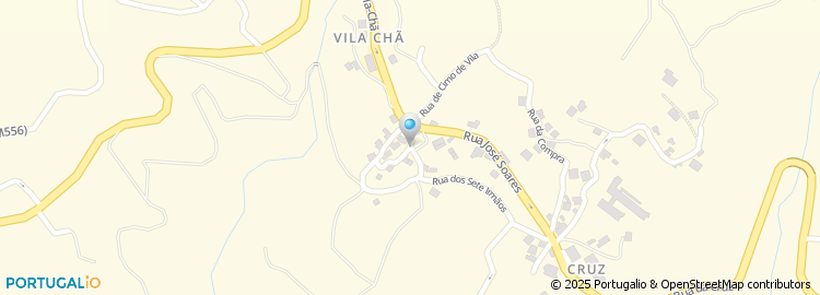 Mapa de Reinaldo Gonçalves Vieira, Unipessoal Lda