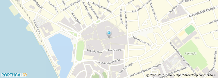 Mapa de Relojoaria Farense