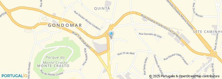 Mapa de Renato Oliveira Inovação - Implantes e Biomateriais, Lda