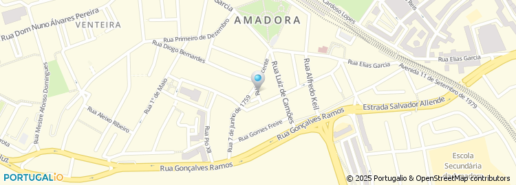 Mapa de Reparadora Esquentadores da Amadora