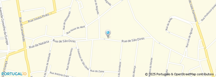 Mapa de Repincol - Represent. Pinto & Costa, Lda