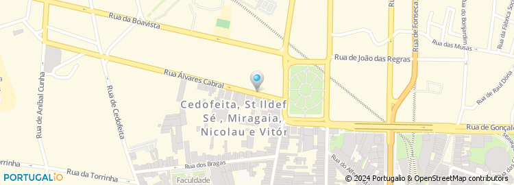 Mapa de Residencial alvares Cabral