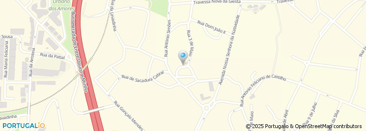 Mapa de Residencial Areosa