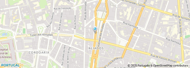 Mapa de Residencial Avenida
