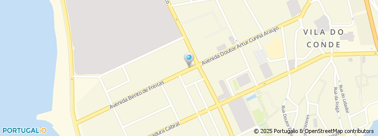 Mapa de Residencial Bento de Freitas