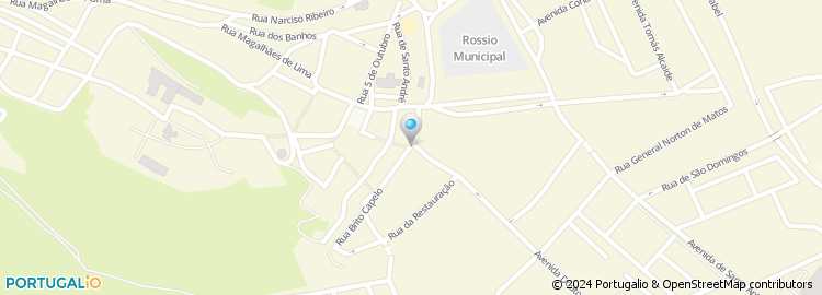 Mapa de Residencial Carvalho