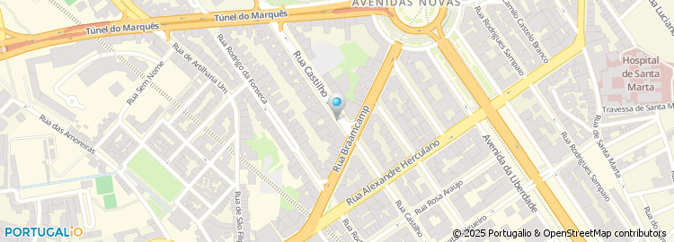 Mapa de Residencial Castilho