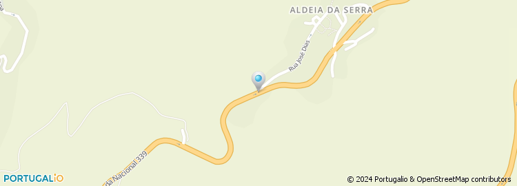 Mapa de Residencial Encosta da Serra