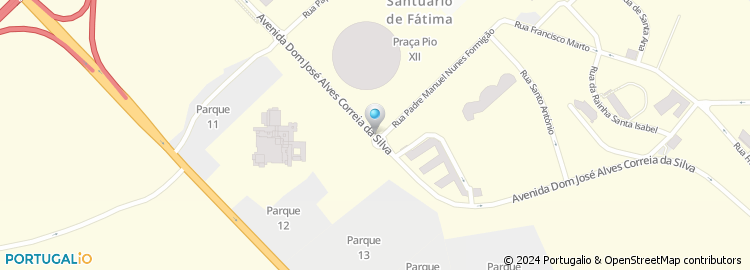 Mapa de Residencial Peregrinos de Fatima, Lda