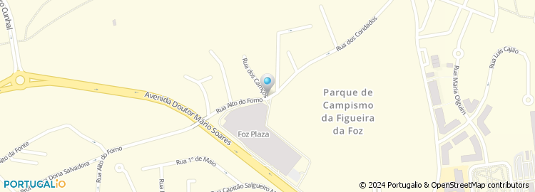 Mapa de Restaurante A Cubata de Carritos de Duarte & Pereira, Lda