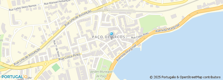 Mapa de Restaurante A Maritima