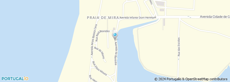 Mapa de Restaurante Aquário da Barrinha, Lda