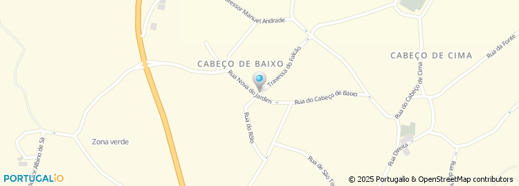 Mapa de Restaurante Cabeça de Boi, Unip., Lda