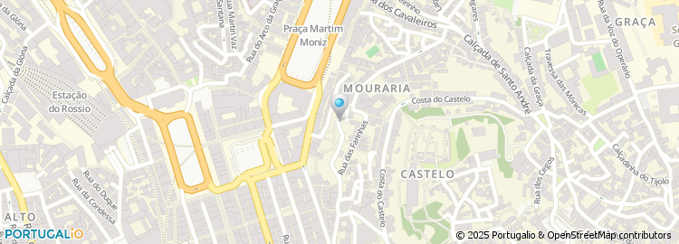 Mapa de Restaurante Cantinho de Aviz