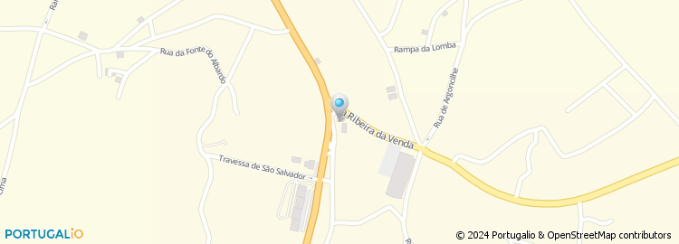 Mapa de Restaurante Cantinho R. M., Limitada
