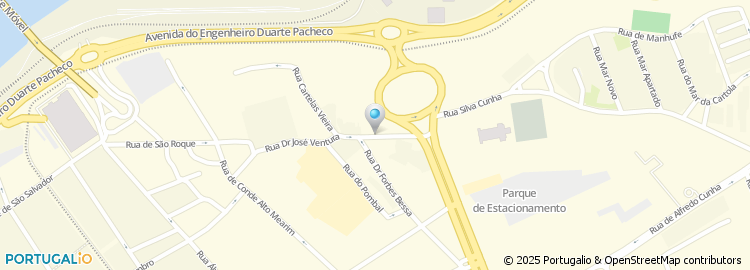 Mapa de Restaurante Cervejaria B Jekas