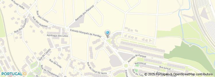 Mapa de Restaurante Cinco Continentes